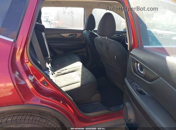 5N1AT2MT0GC741880 2016 NISSAN ROGUE Red VIN კოდის სტიკერის ხედი