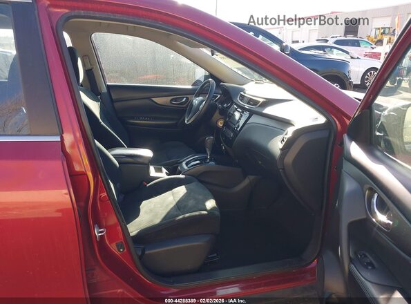 5N1AT2MT0GC741880 2016 NISSAN ROGUE Red წინა სალონის ხედი