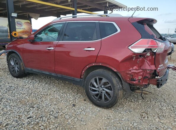 5N1AT2MV6GC831729 2016 NISSAN ROGUE Red Հետևի ձախ