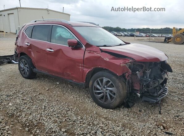 5N1AT2MV6GC831729 2016 NISSAN ROGUE Red Առջևի աջ