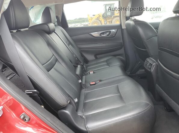 5N1AT2MV6GC831729 2016 NISSAN ROGUE Red Սալոնի հետևի տեսք
