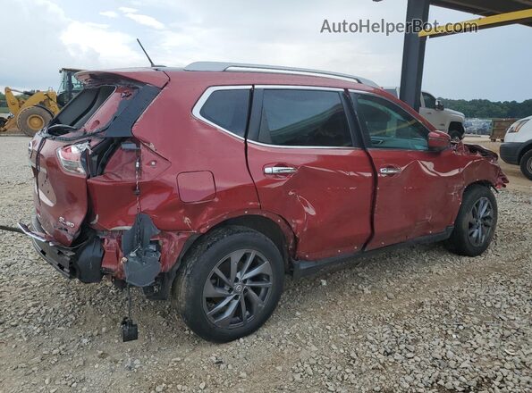 5N1AT2MV6GC831729 2016 NISSAN ROGUE Red Հետևի աջ