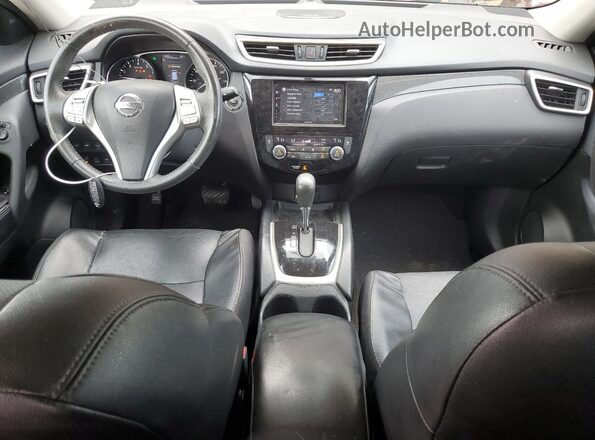 5N1AT2MV6GC831729 2016 NISSAN ROGUE Red Առջևի վահանակի տեսք