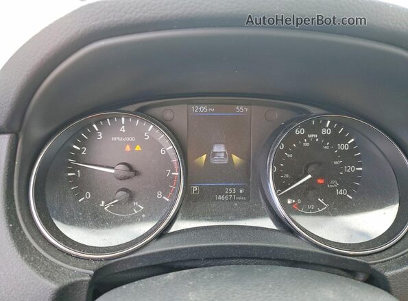 5N1AT2MV6KC701555 2019 NISSAN ROGUE Серый 