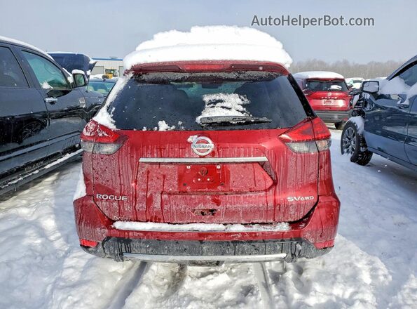 5N1AT2MV7KC724536 2019 NISSAN ROGUE Red 