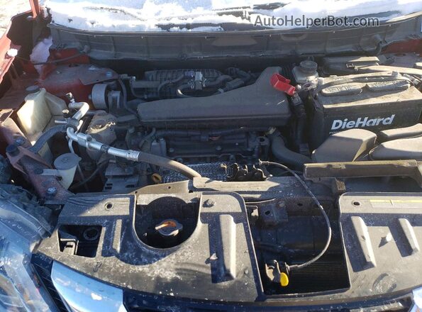 5N1AT2MV8LC751830 2020 NISSAN ROGUE Красный Вид подкапотного пространства