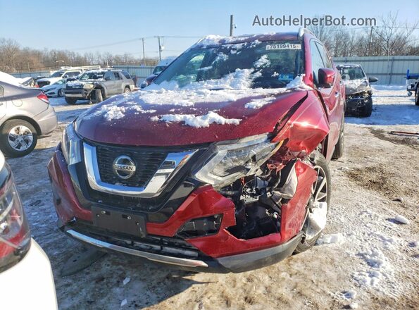 5N1AT2MV8LC751830 2020 NISSAN ROGUE Красный Вид спереди