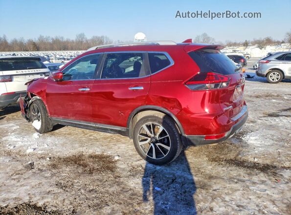 5N1AT2MV8LC751830 2020 NISSAN ROGUE Красный Задняя левая четверть