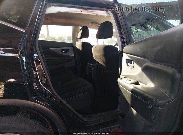 5N1AZ2ASXPC110676 2023 NISSAN MURANO Black Вид наклейки з VIN-кодом