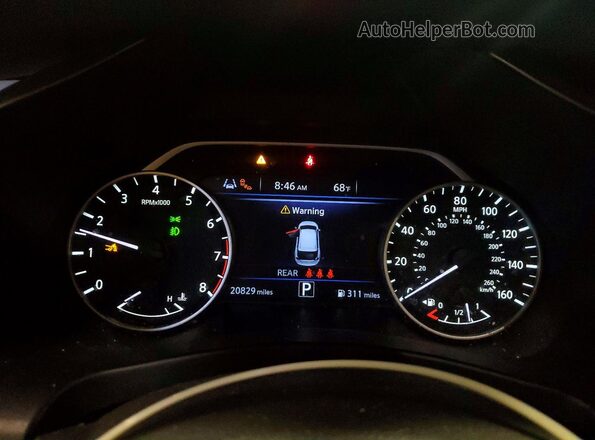 5N1AZ2CS4PC117782 2023 NISSAN MURANO Gray ხელსაწყოთა პანელის ხედი