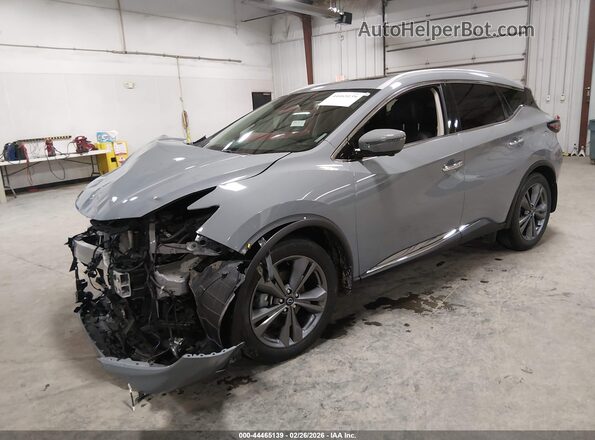 5N1AZ2DS2RC112632 2024 NISSAN MURANO Gray Առջևի ձախ երեք քառորդ տեսարան