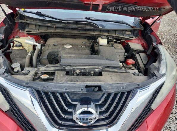 5N1AZ2MH4GN117353 2016 NISSAN MURANO Burgundy 