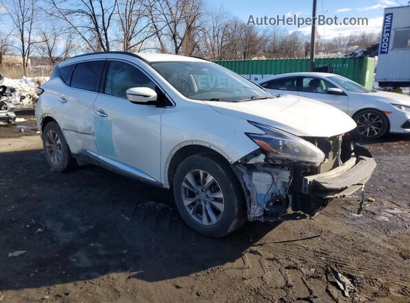 5N1AZ2MH9JN199121 2018 NISSAN MURANO White 