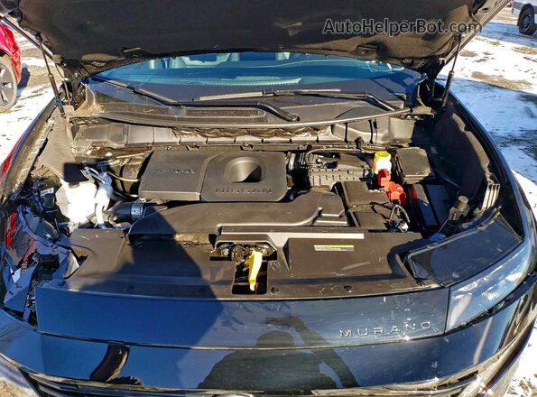 5N1AZ3BS8SC125142 2025 NISSAN MURANO Black Вид задньої частини салону