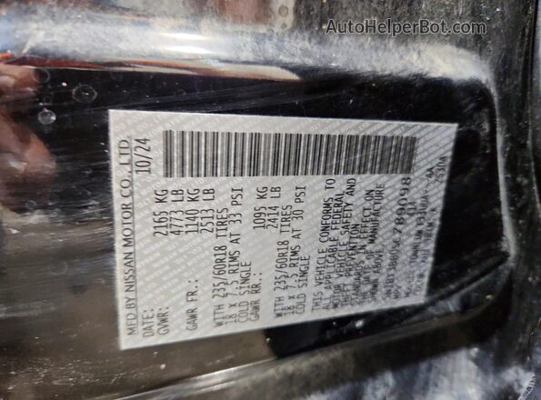 5N1BT3BB0SC789098 2025 NISSAN ROGUE Black 