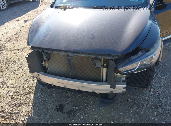 5N1DL0MM0HC522932 2017 INFINITI QX60 Black წინა ხედი