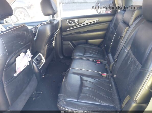 5N1DL0MM0HC522932 2017 INFINITI QX60 Black VIN კოდის სტიკერის ხედი