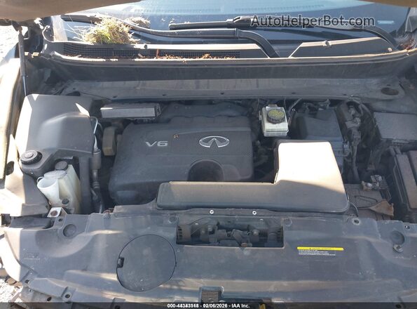 5N1DL0MM0HC522932 2017 INFINITI QX60 Black უკანა ხედი