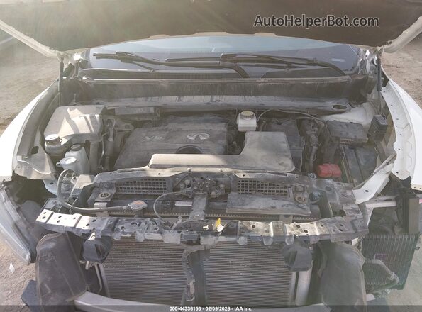 5N1DL0MM4JC507419 2018 INFINITI QX60 White Widok z tyłu