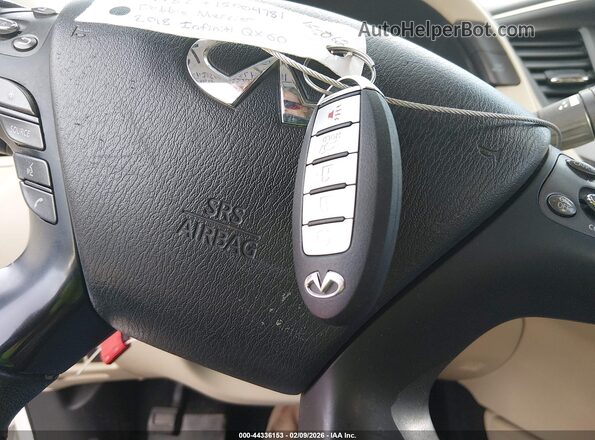 5N1DL0MM4JC507419 2018 INFINITI QX60 White Widok deski rozdzielczej