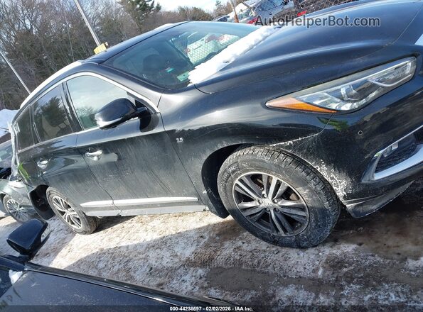 5N1DL0MM4JC521627 2018 INFINITI QX60 Black უკანა სალონის ხედი