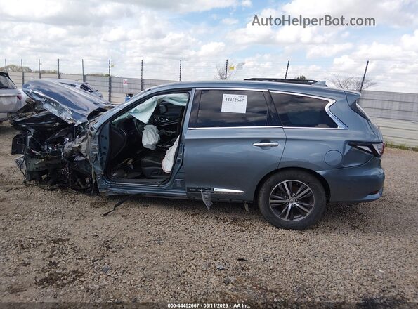 5N1DL0MM4KC557934 2019 INFINITI QX60 Light Blue 