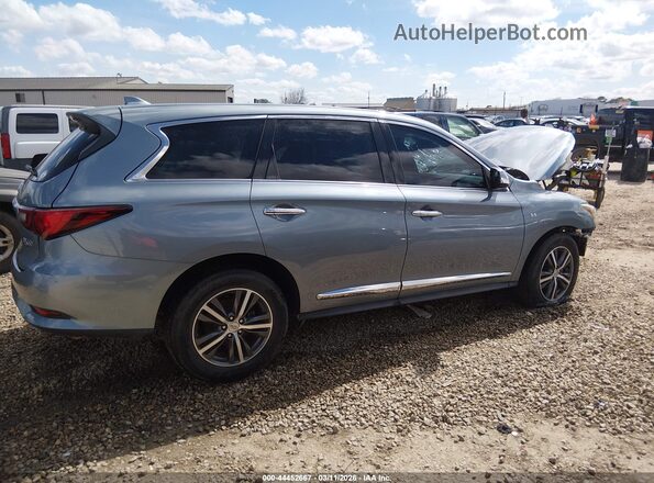 5N1DL0MM4KC557934 2019 INFINITI QX60 Light Blue 