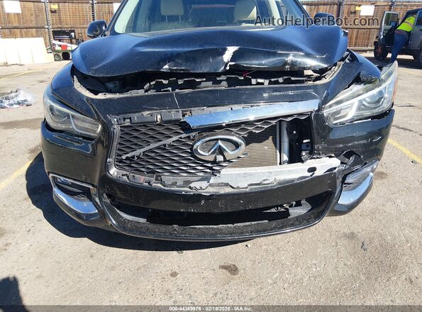 5N1DL0MM7HC517050 2017 INFINITI QX60 Черный Вид спереди
