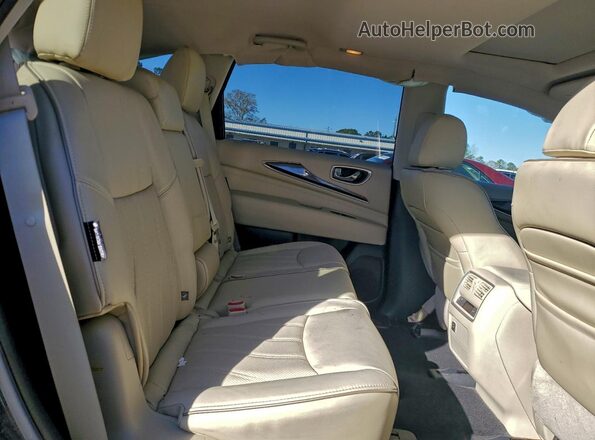 5N1DL0MM7JC510072 2018 INFINITI QX60 Black Vista interior trasera