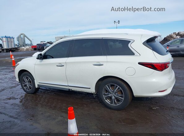 5N1DL0MM7JC516017 2018 INFINITI QX60 White Панорамний вид салону 360°