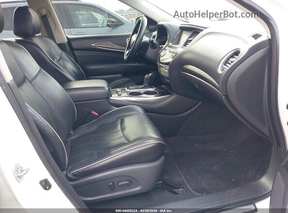5N1DL0MM7JC516017 2018 INFINITI QX60 White Вид салону спереду
