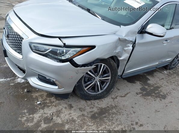 5N1DL0MM8JC530122 2018 INFINITI QX60 Silver Vista frontal