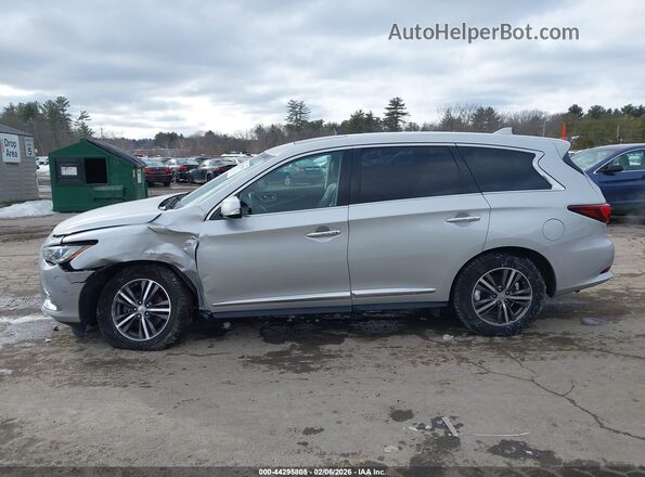 5N1DL0MM8JC530122 2018 INFINITI QX60 Silver Vista interior de 360 grados