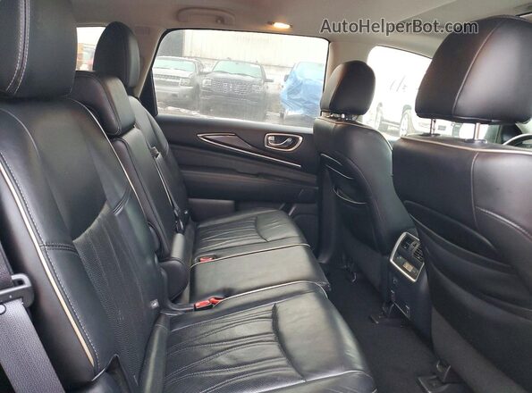 5N1DL0MM9HC513369 2017 INFINITI QX60 Black Vista interior trasera