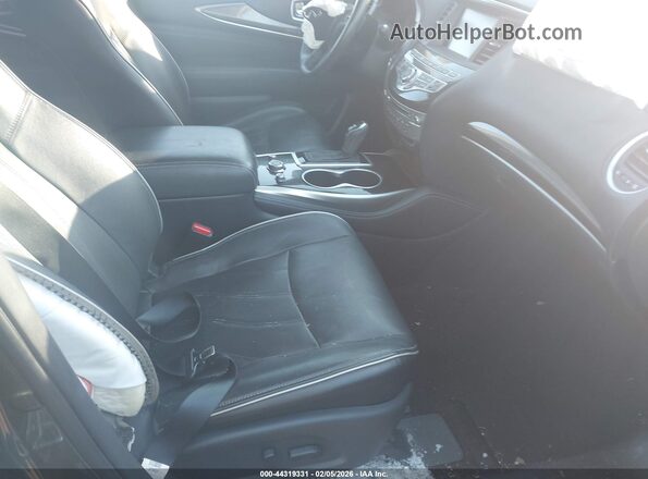 5N1DL0MM9JC504984 2018 INFINITI QX60 Синий Вид салона спереди