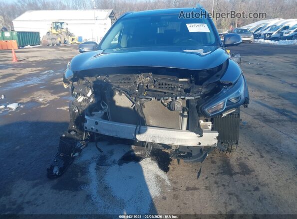 5N1DL0MM9JC504984 2018 INFINITI QX60 Синий Вид щитка приборов