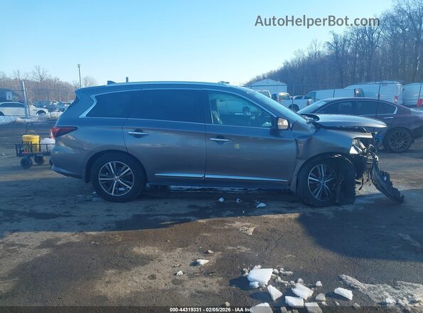 5N1DL0MM9JC504984 2018 INFINITI QX60 Синий Вид задней части салона