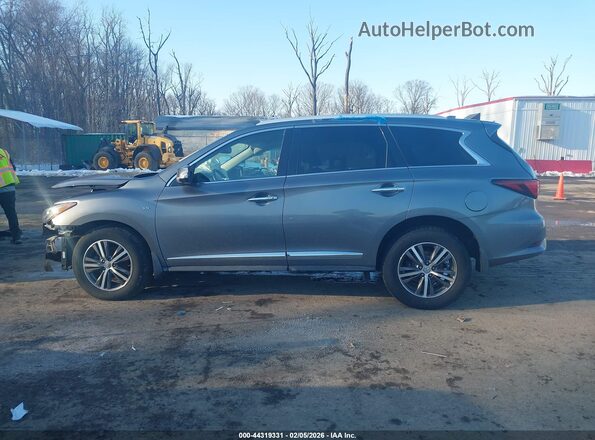 5N1DL0MM9JC504984 2018 INFINITI QX60 Синий Панорамный вид салона 360°