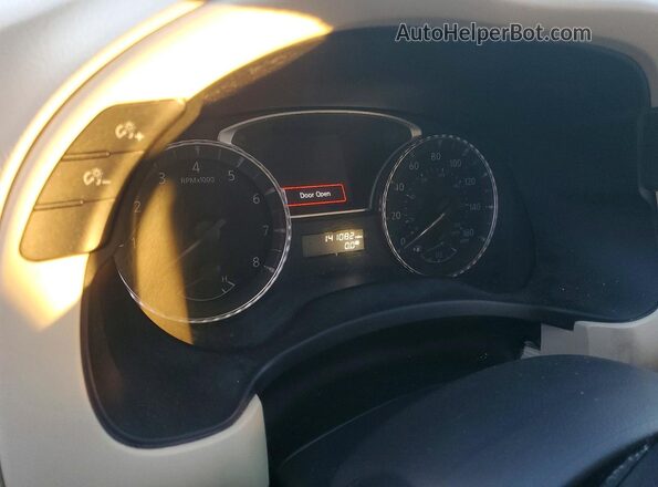 5N1DL0MN4HC515314 2017 INFINITI QX60 Blue Vista del cuadro de instrumentos