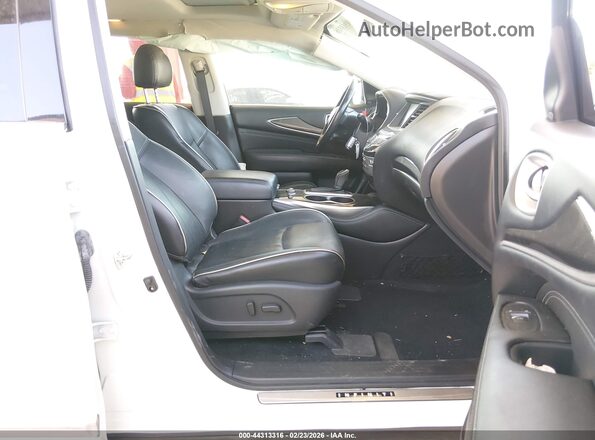 5N1DL0MN4KC562754 2019 INFINITI QX60 White Սալոնի դիմացի տեսք