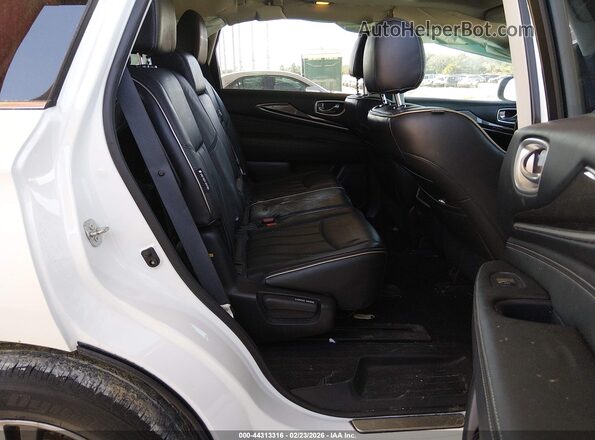 5N1DL0MN4KC562754 2019 INFINITI QX60 White VIN կոդի պիտակի տեսք
