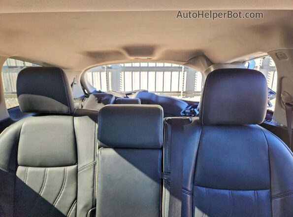 5N1DL0MN5KC501302 2019 INFINITI QX60 Blue Widok tylnych siedzeń