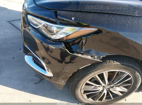 5N1DL0MN9HC508018 2017 INFINITI QX60 Black Դիմացի տեսք