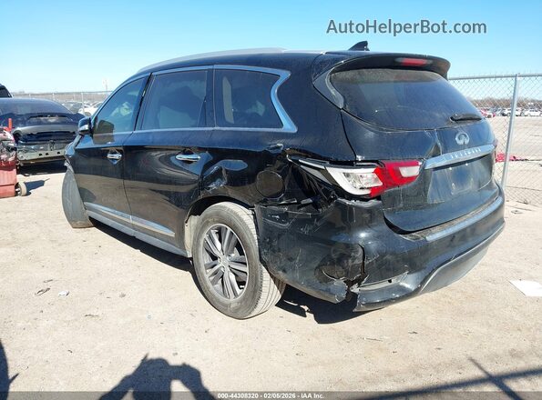 5N1DL0MN9JC531692 2018 INFINITI QX60 Black Tył lewy