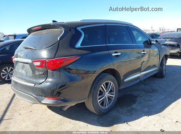 5N1DL0MN9JC531692 2018 INFINITI QX60 Black Tył prawy