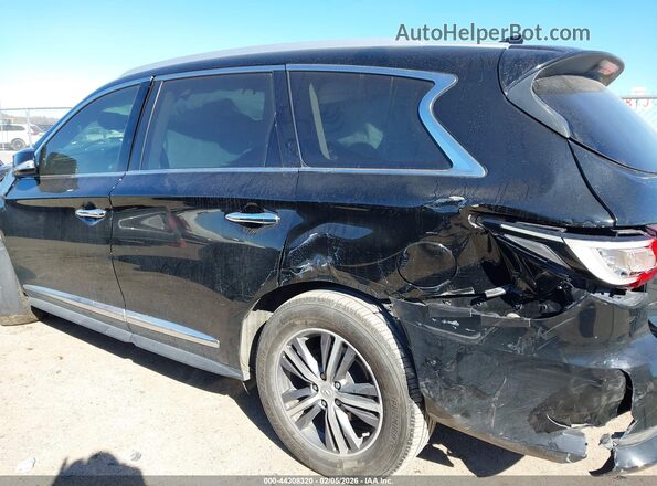 5N1DL0MN9JC531692 2018 INFINITI QX60 Black Widok wnętrza 360 stopni