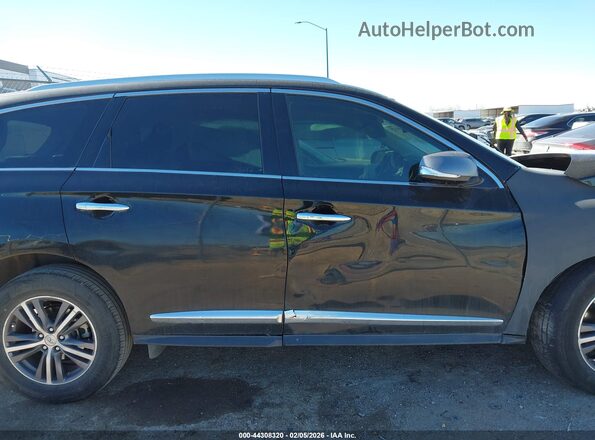 5N1DL0MN9JC531692 2018 INFINITI QX60 Black Widok wnętrza z tyłu