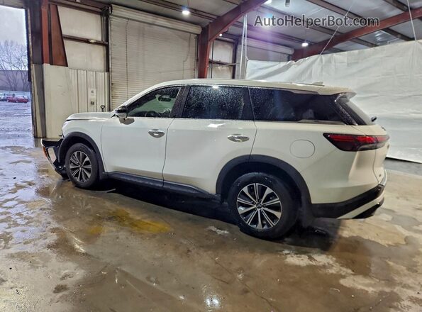 5N1DL1ES3RC339562 2024 INFINITI QX60 White Trasero izquierdo