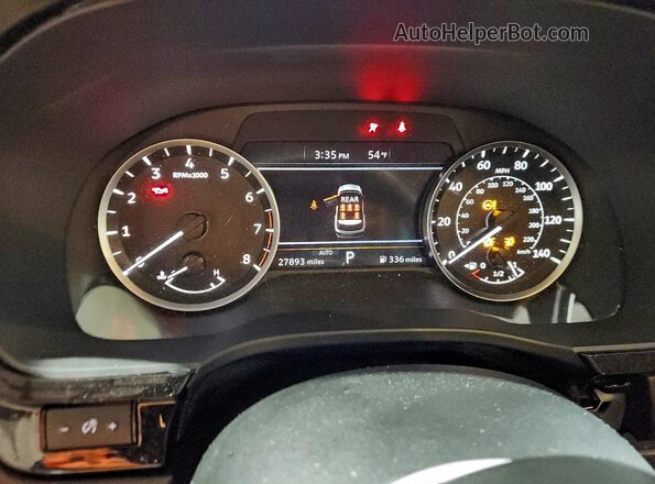 5N1DL1ES3RC339562 2024 INFINITI QX60 White Vista del cuadro de instrumentos