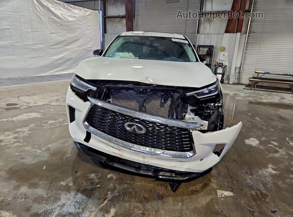 5N1DL1ES3RC339562 2024 INFINITI QX60 White Vista frontal